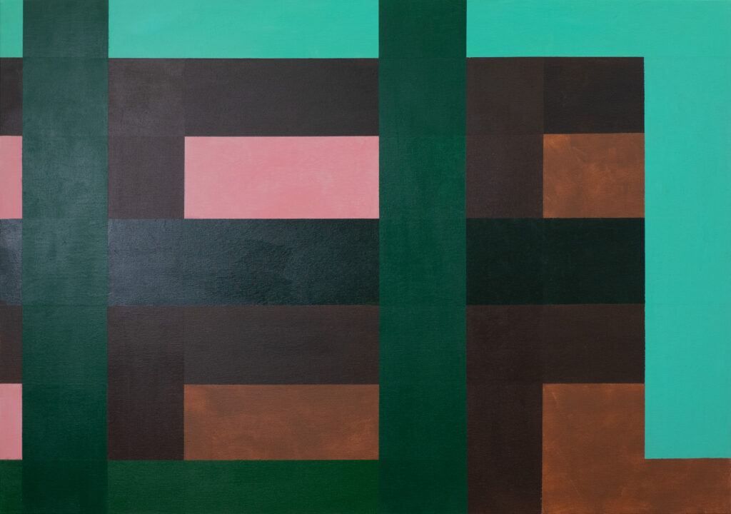 95 cm x 135 cm Acryl auf Leinwand/Alustretch Foto: © Robert Najar